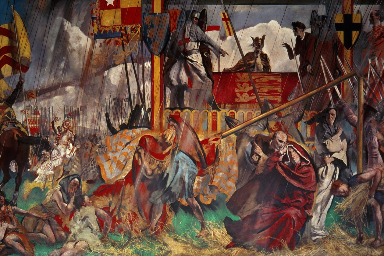 Signering af Magna Carta, 1215 af Charles Sims
