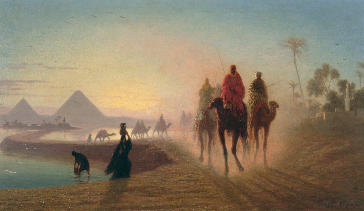 Vejen til pyramiderne af Charles Theodore Frere