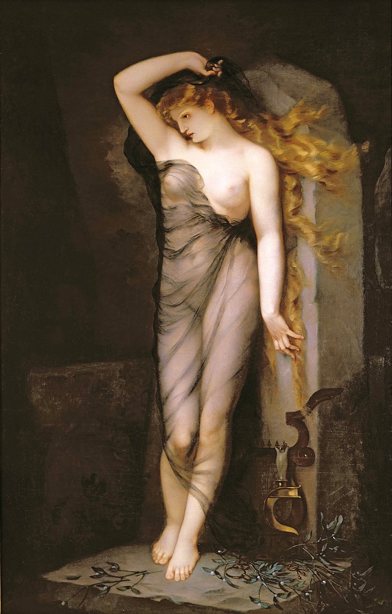 Velleda, før 1869 af Charles Voillemot
