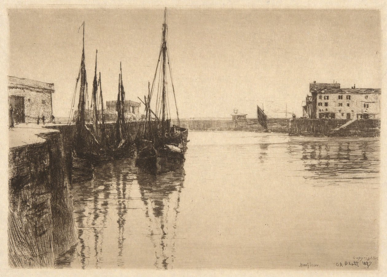 Honfleur af Charles A. Platt