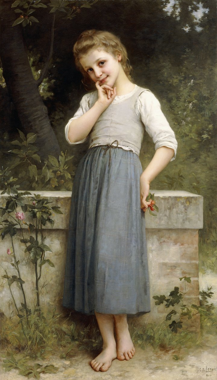 Kirsebærplukkeren, 1900 af Charles Amable Lenoir