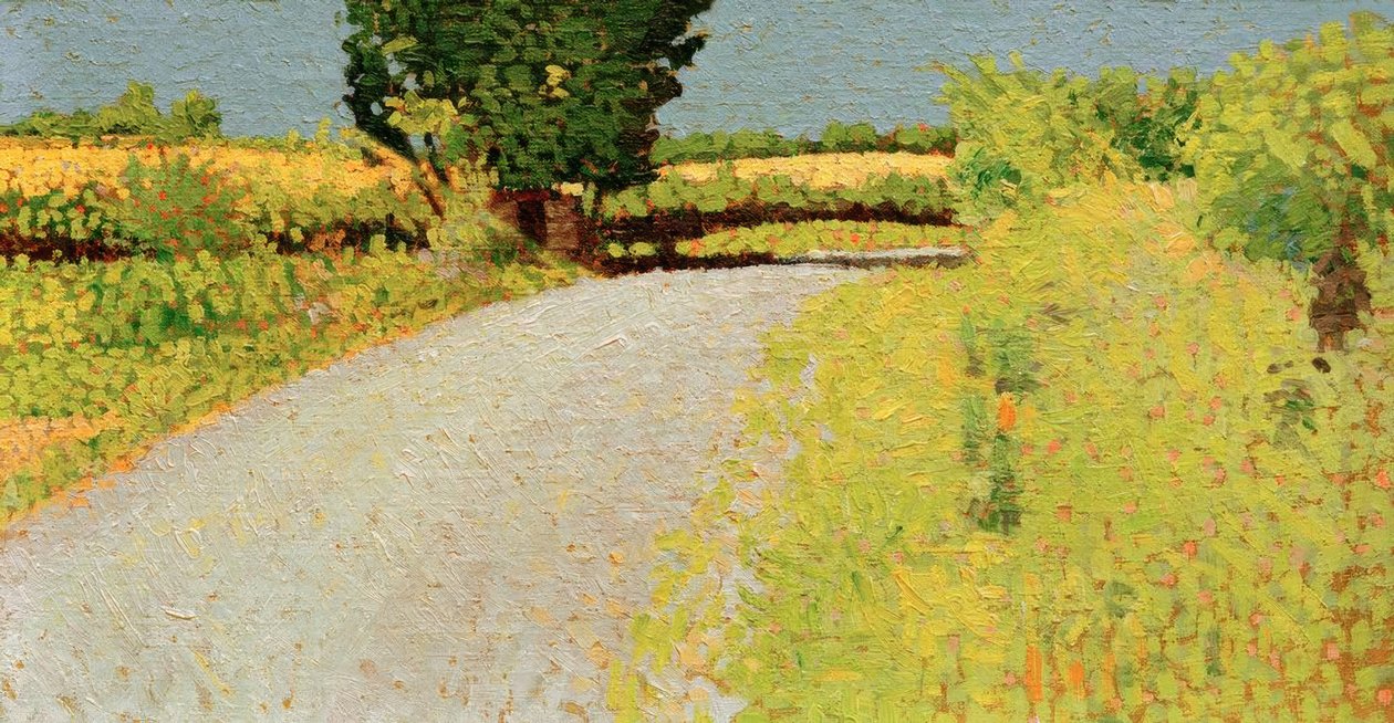 Sti i landskabet af Charles Angrand
