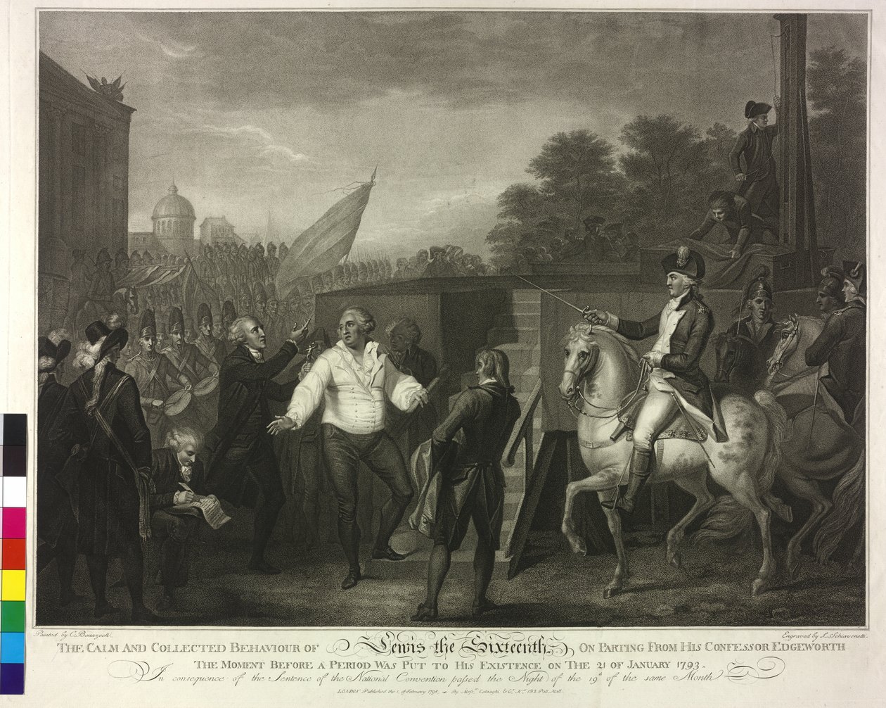 Kong af Frankrig Louis XVI af Charles Benazech