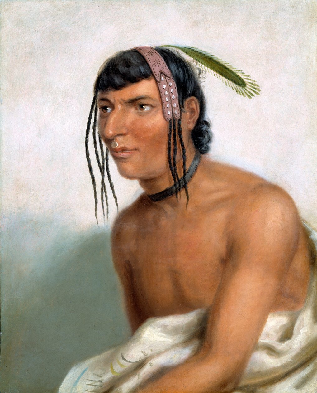 Jack-o-pa The Six, 1827. af Charles Bird King