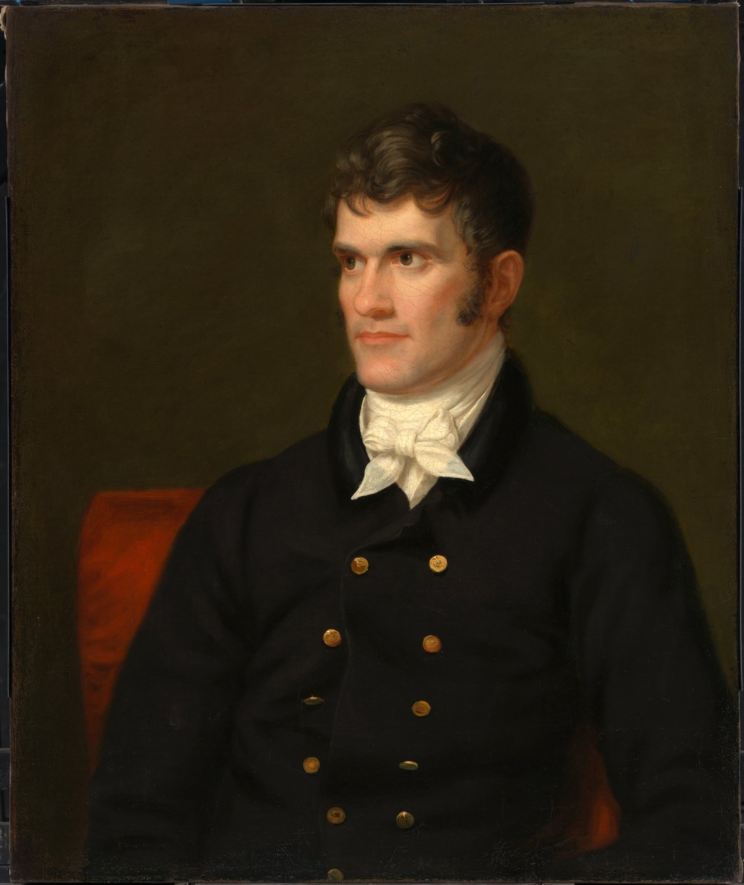John C. Calhoun, ca. 1823. af Charles Bird King