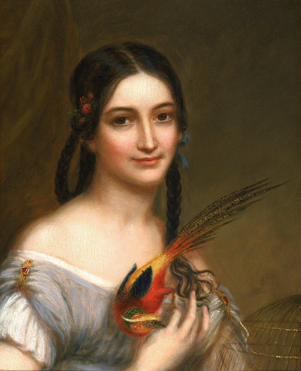 Miss Satterlee, ca. 1830-1839. af Charles Bird King