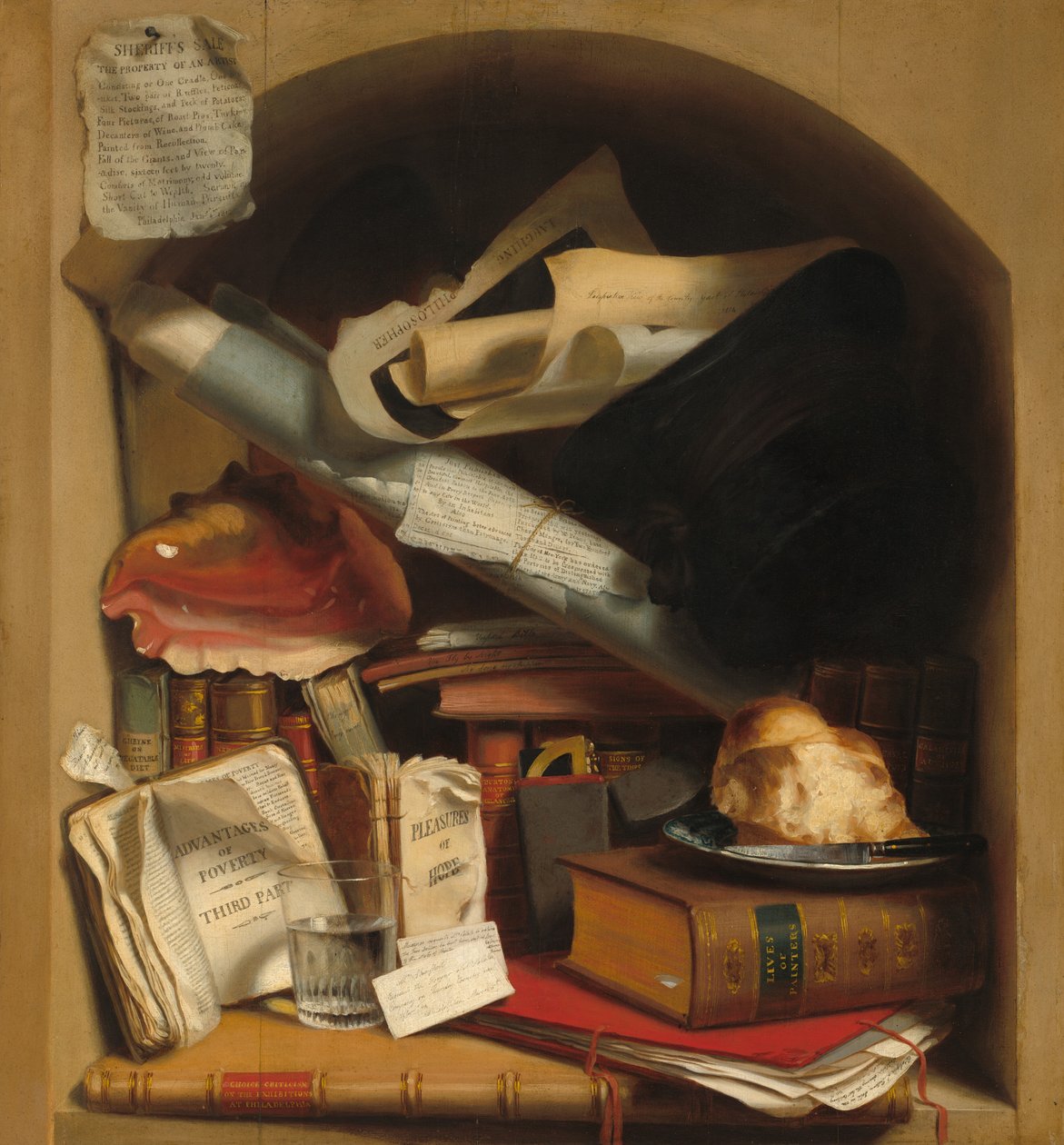 Fattig Kunstnerskab, ca. 1815. af Charles Bird King