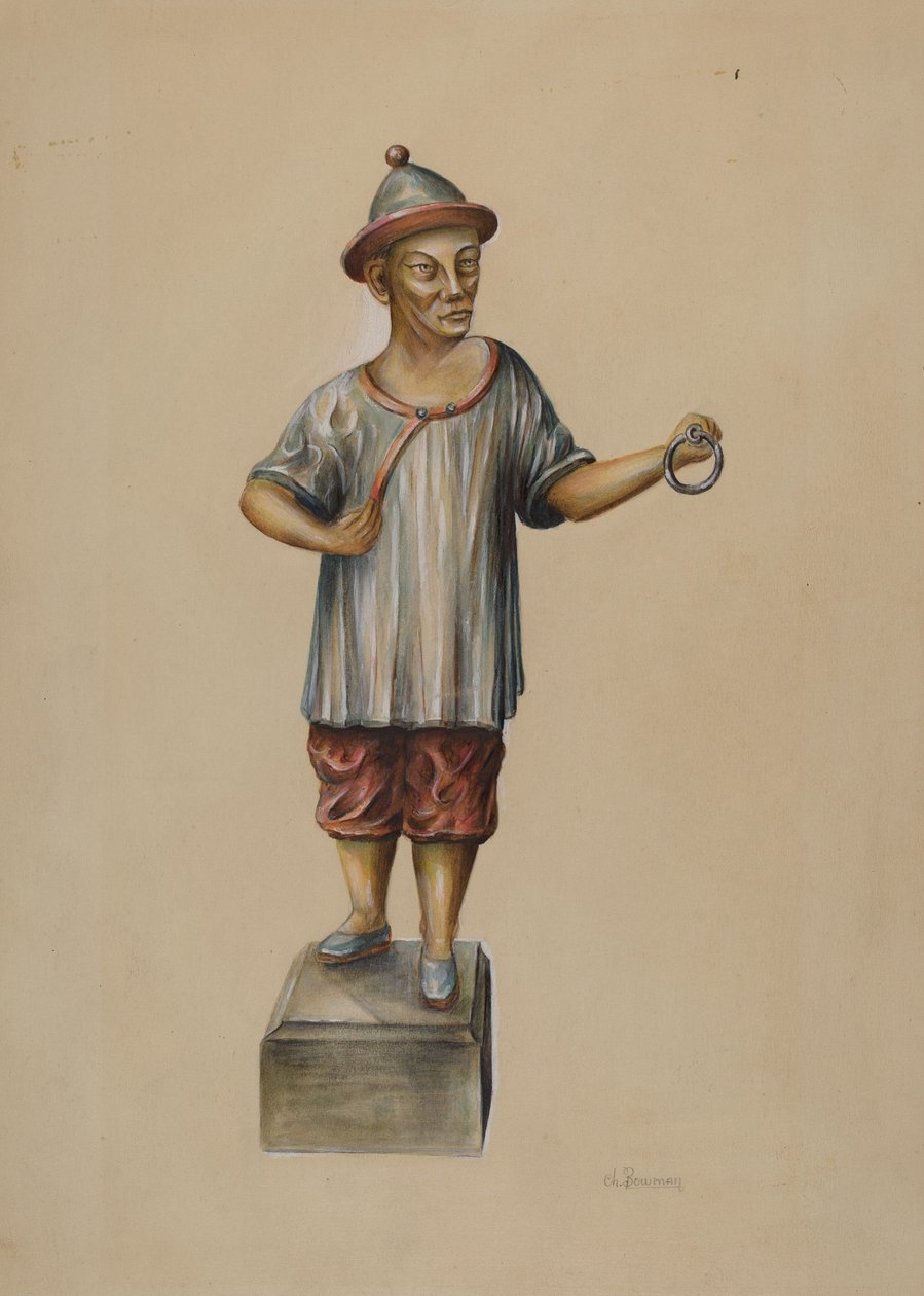 Hitching Post af Charles Bowman
