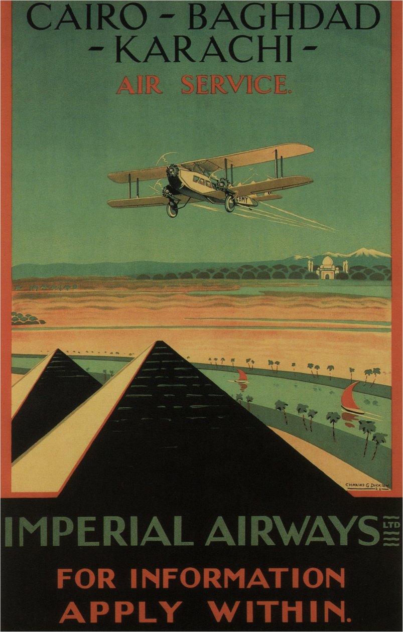 Imperial Airways, 1926 af Charles C. Dickson