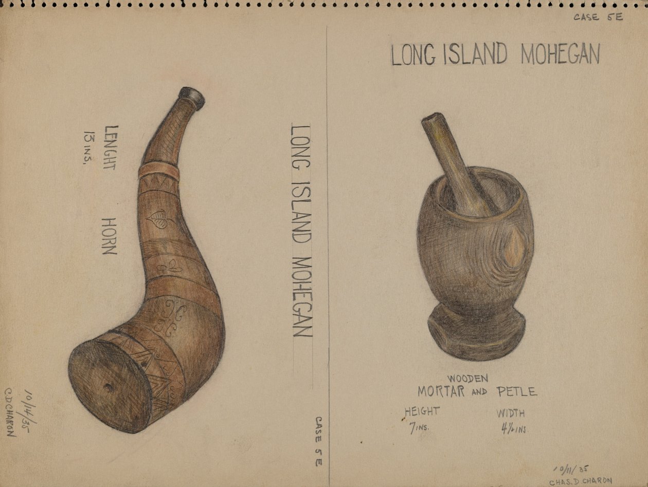 Horn og morter og støder af Charles Charon