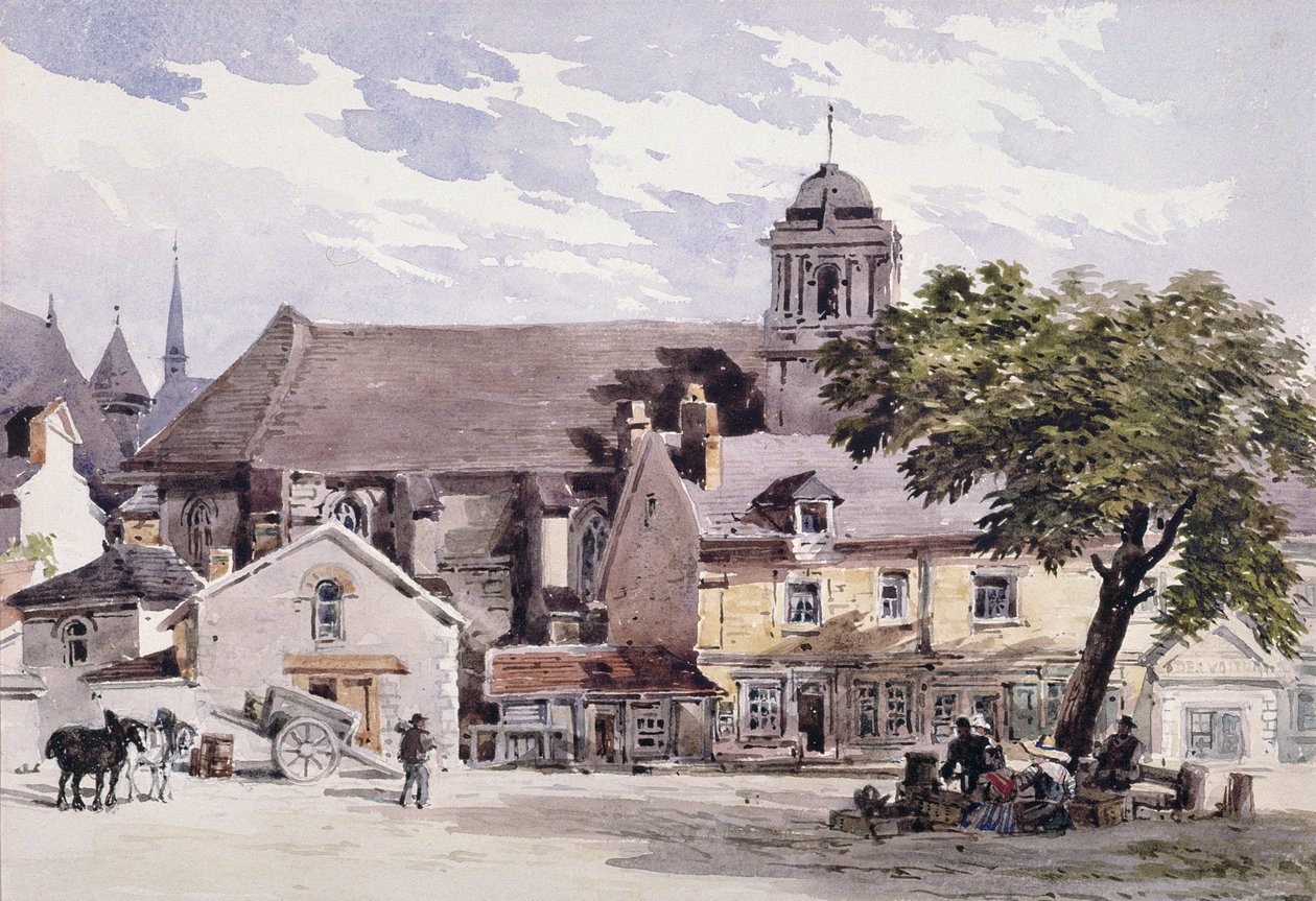 Posthuset i Amboise af Charles Claude Pyne