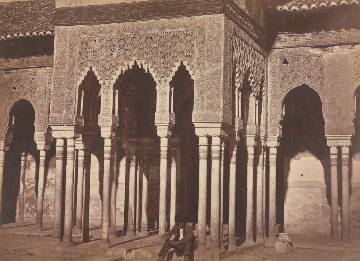 Gårdhave, Alhambra af Charles Clifford