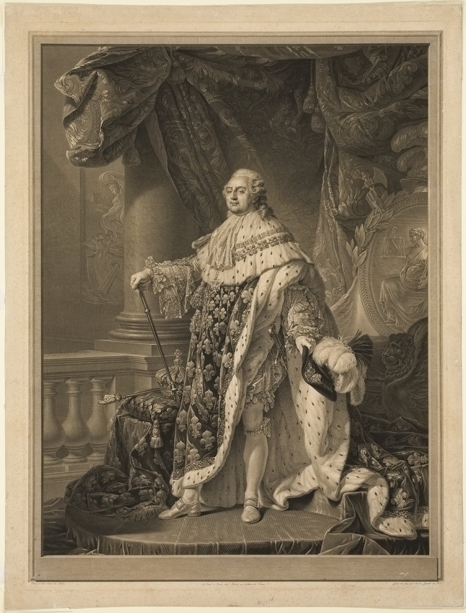 Ludvig XVI af Charles Clément Bervic