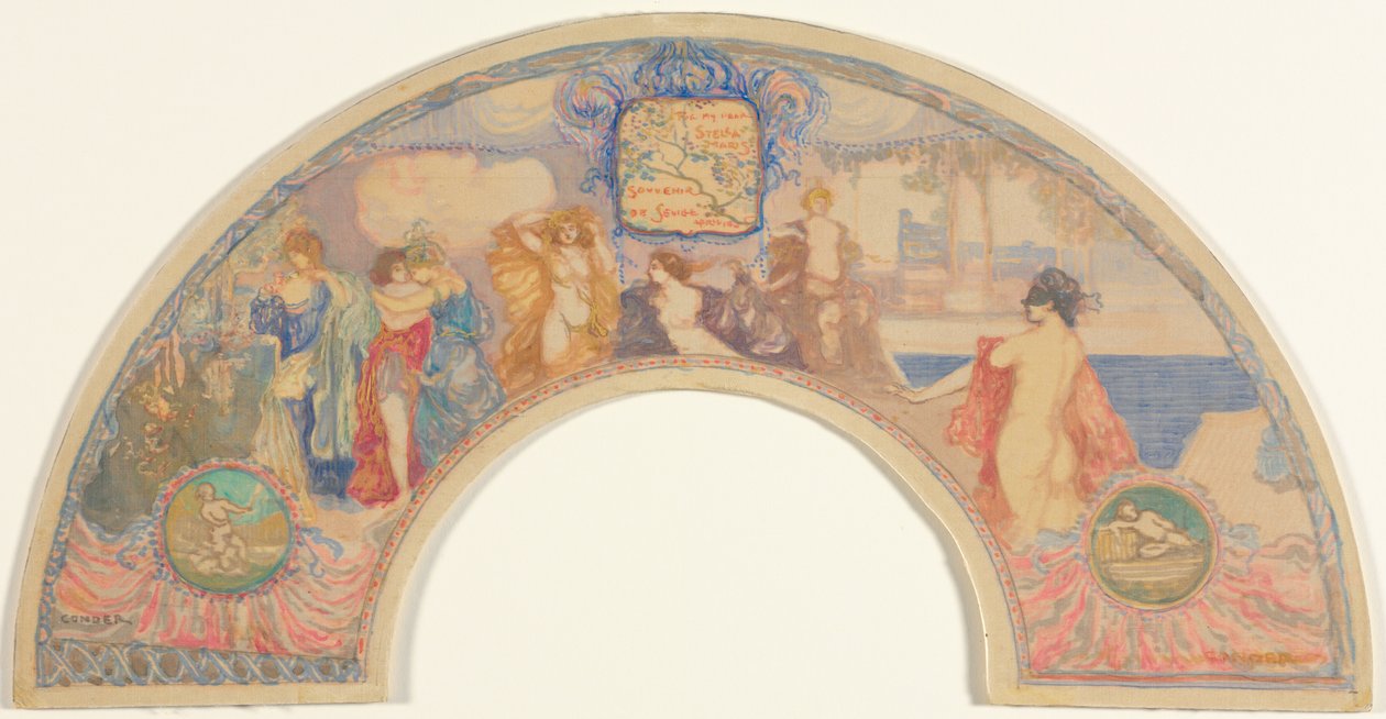 Souvenir fra Sevilla, 1905. af Charles Edward Conder