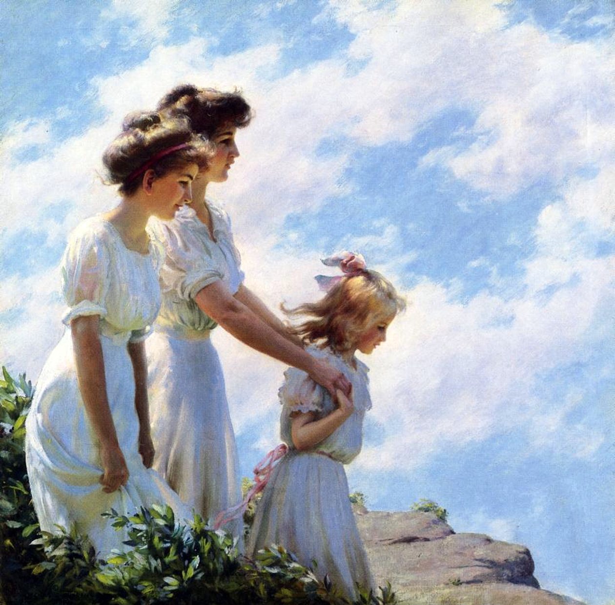 På Klippen af Charles Courtney Curran