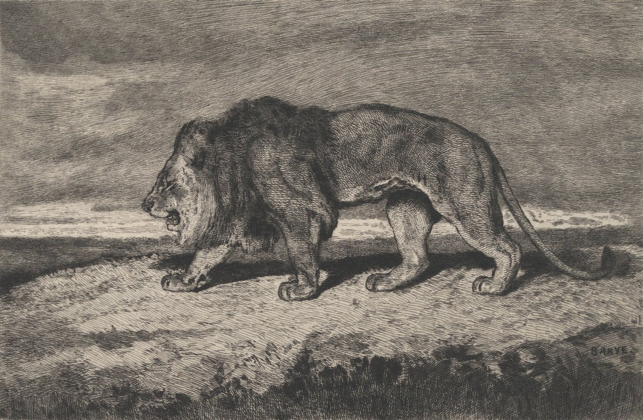 Løvevandring, 1866-1897. af Charles Courtry
