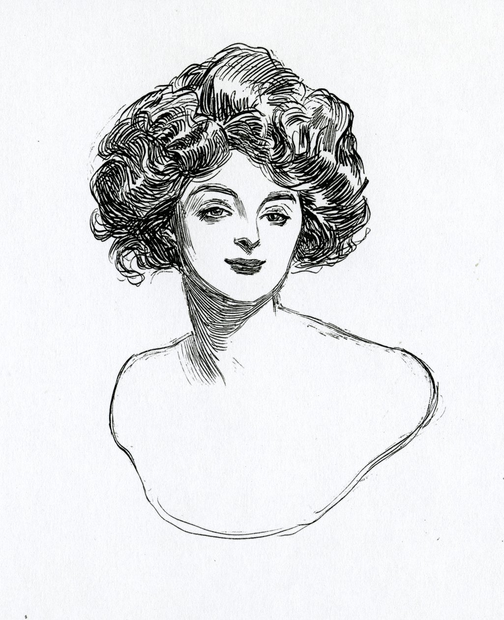 En Gibson-pige, ca. 1902 af Charles Dana Gibson