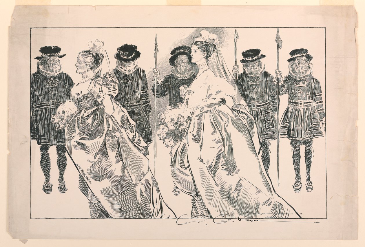 Fremlagt ved Retten af Charles Dana Gibson