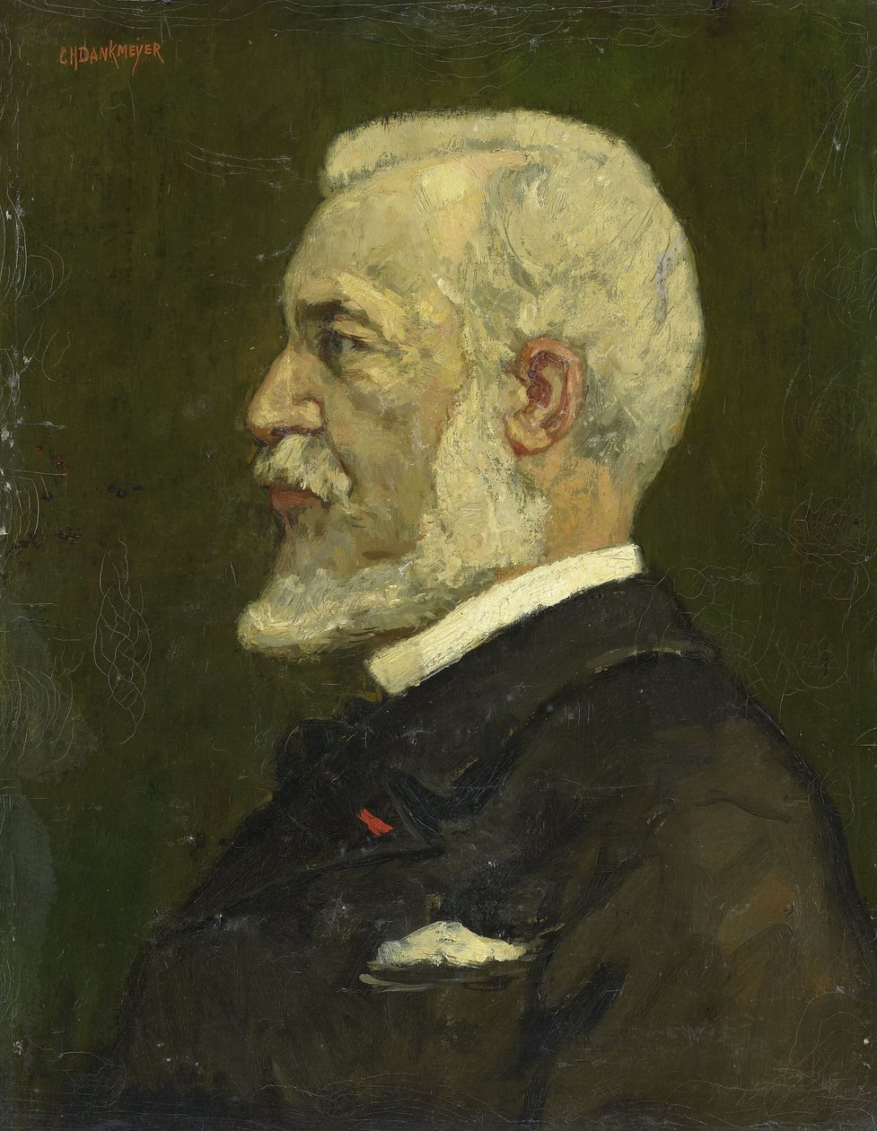Johannes Bosboom (1817-91), Maler af Charles Dankmeijer (signed by artist)