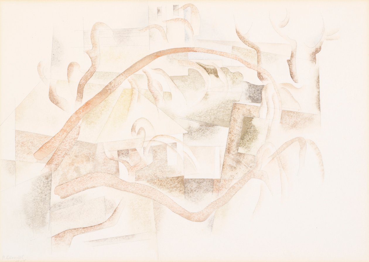 Bermuda: Tage gennem træer af Charles Demuth