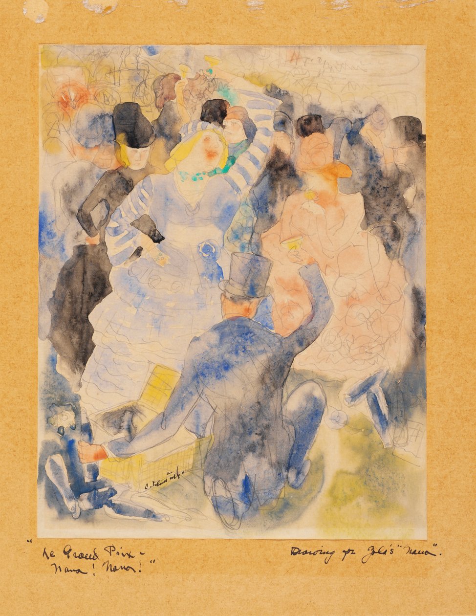 Nana ved løbene af Charles Demuth
