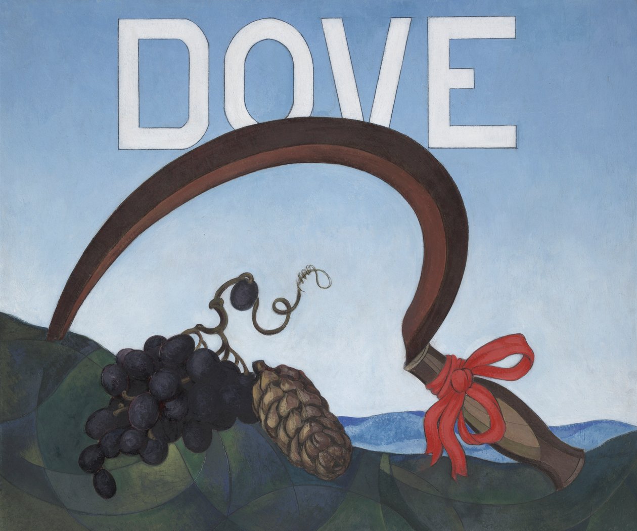 Plakat Portræt: Due af Charles Demuth