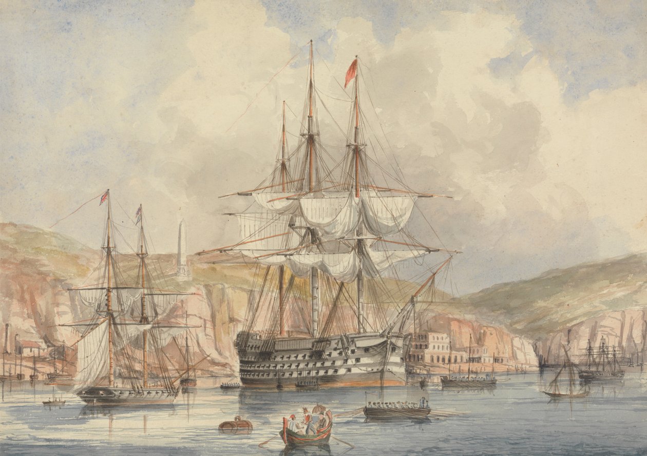 Udsigt over Malta af Charles Dyce