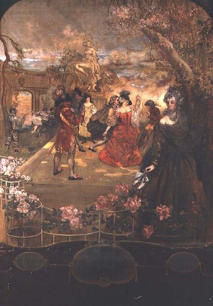 Ved Ballet af Charles Edward Conder