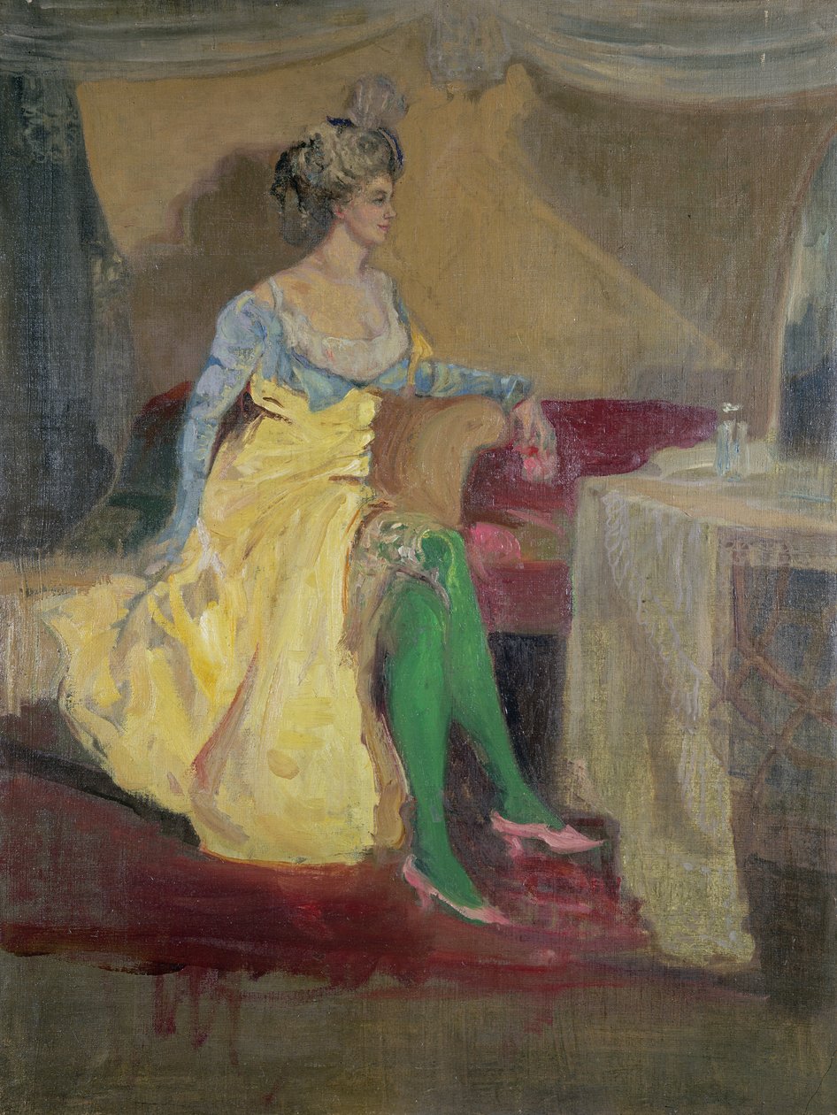 De grønne strømper af Charles Edward Conder