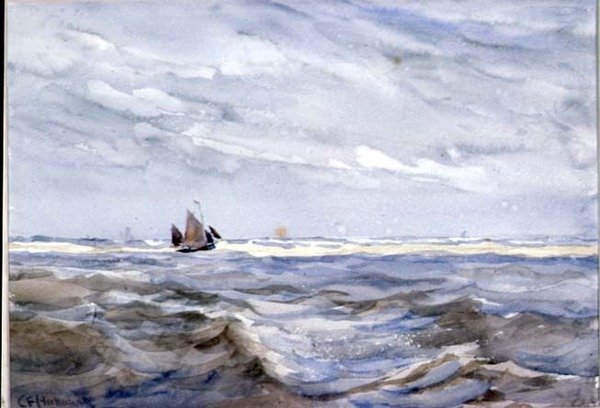 På østkysten, 1800-tallet af Charles Edward Holloway