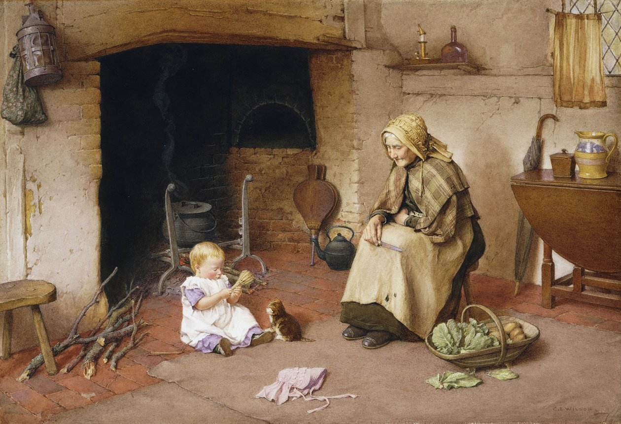Et besøg hos bedstemor af Charles Edward Wilson