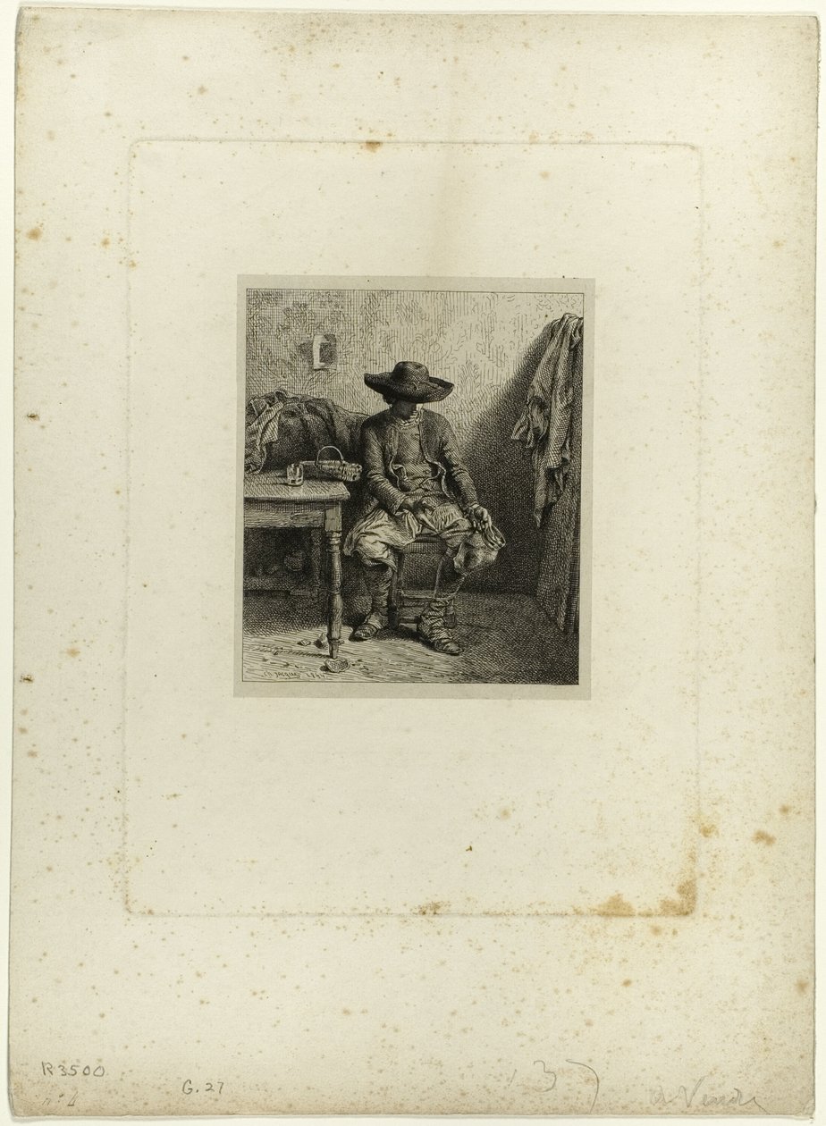 Den ødelagte krukke af Charles Emile Jacque