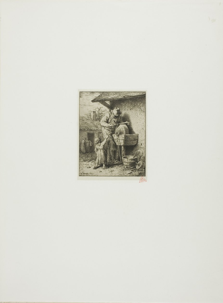 Knivsliberen af Charles Emile Jacque