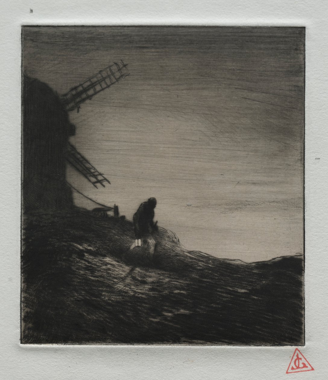 Møllen af Charles Emile Jacque