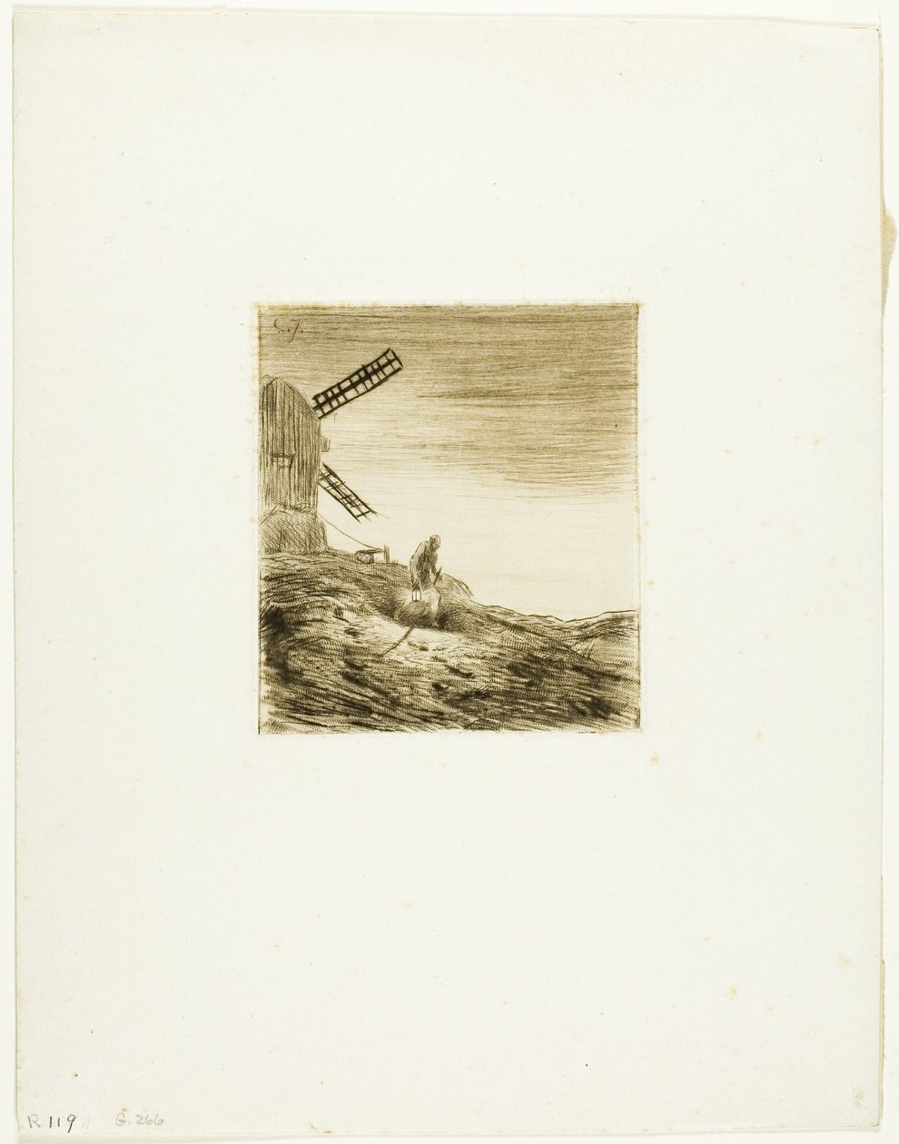 Møllen af Charles Emile Jacque