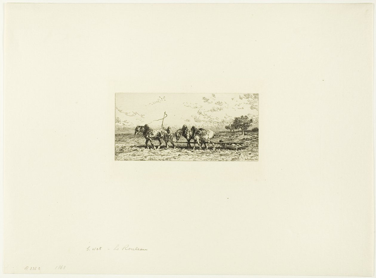 Rullen af Charles Emile Jacque