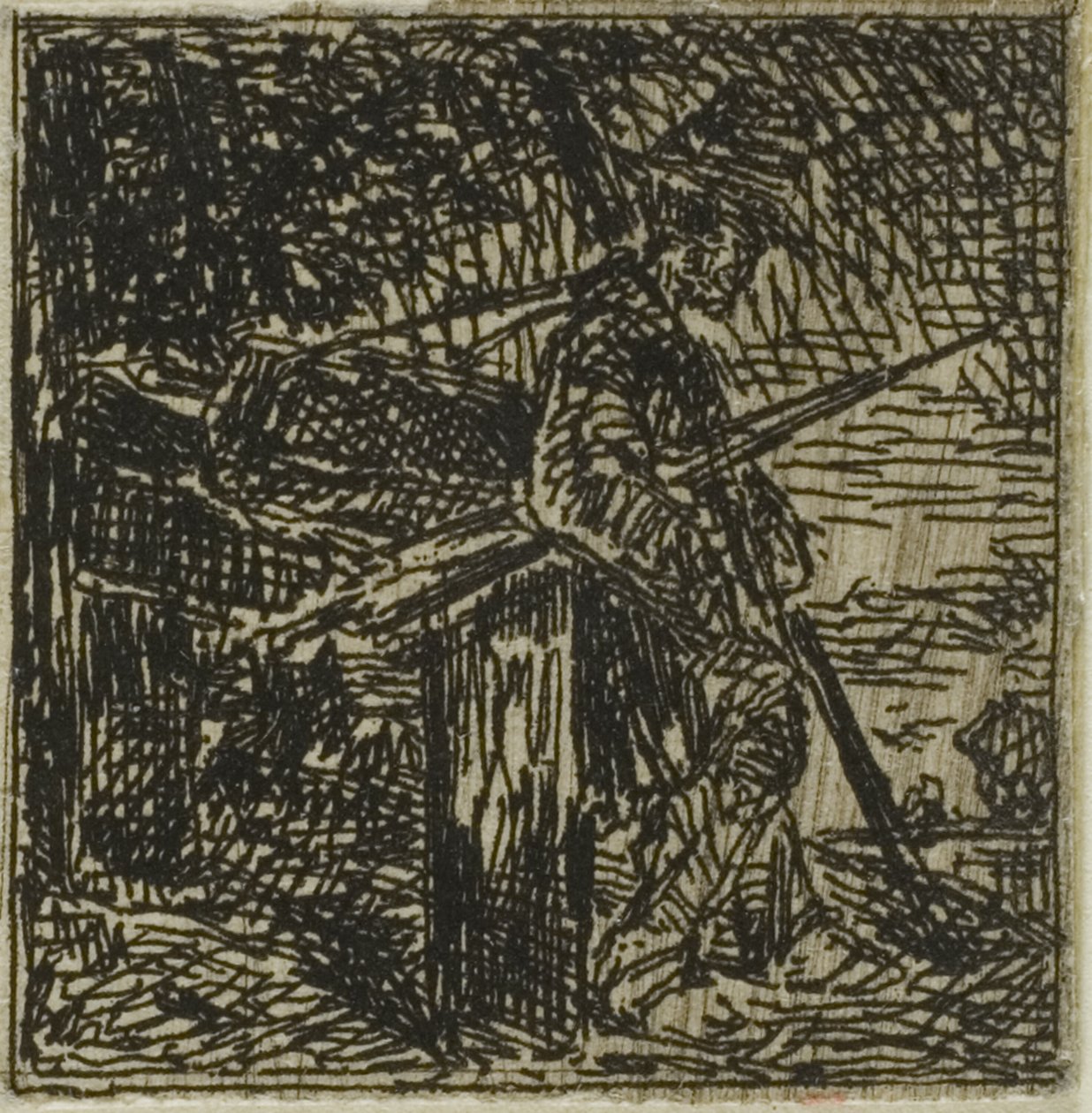 Vagabond af Charles Emile Jacque