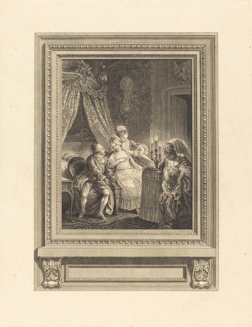 Natten af Charles Emmanuel Patas after Charles Eisen