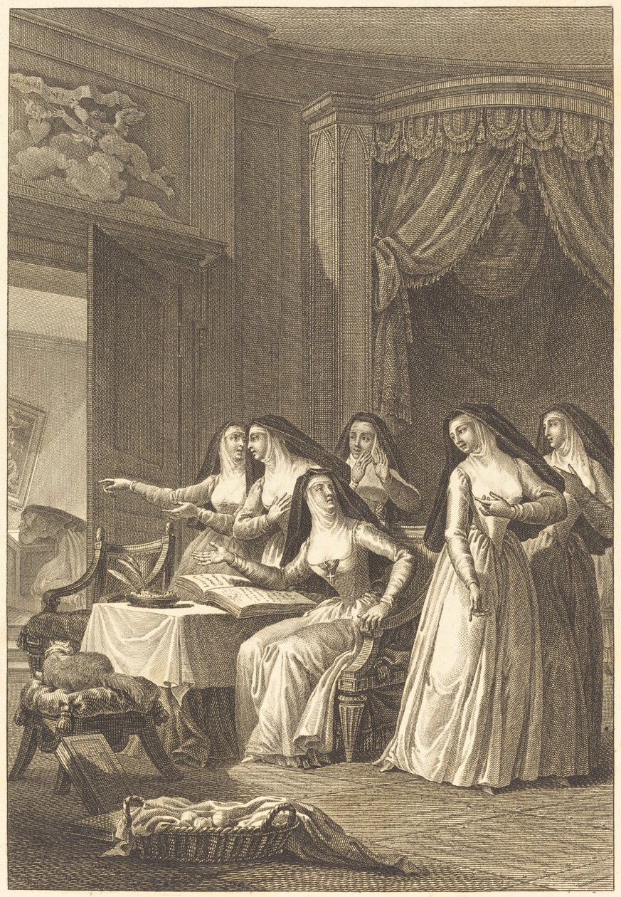 Søster Jane af Charles Emmanuel Patas after Charles Monnet