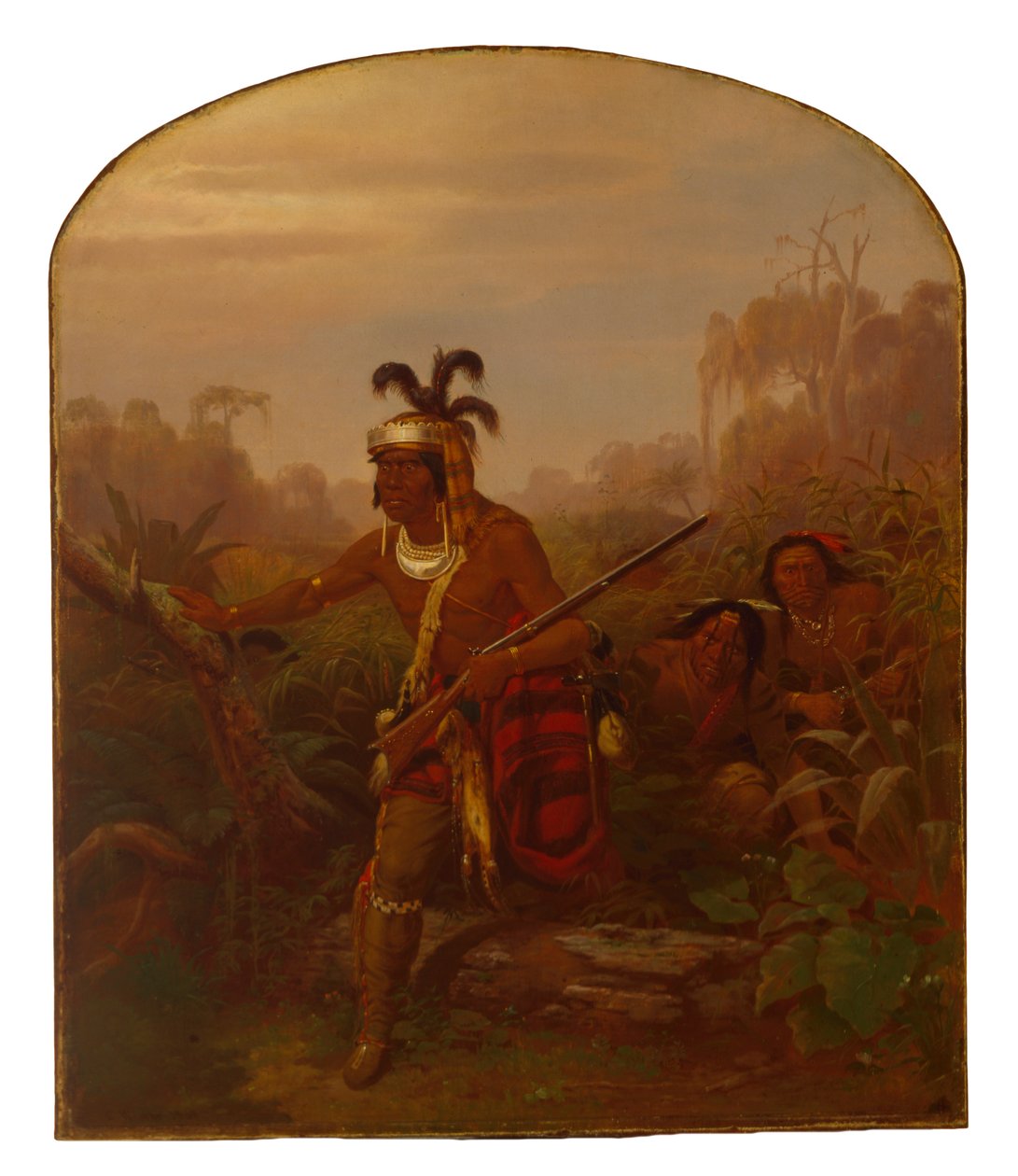 Chief Billy Bowlegs af Charles Ferdinand Wimar