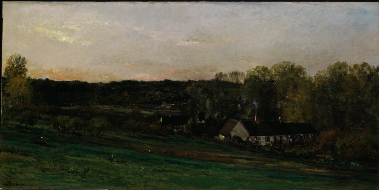 House of Mere Bazot af Charles Francois Daubigny