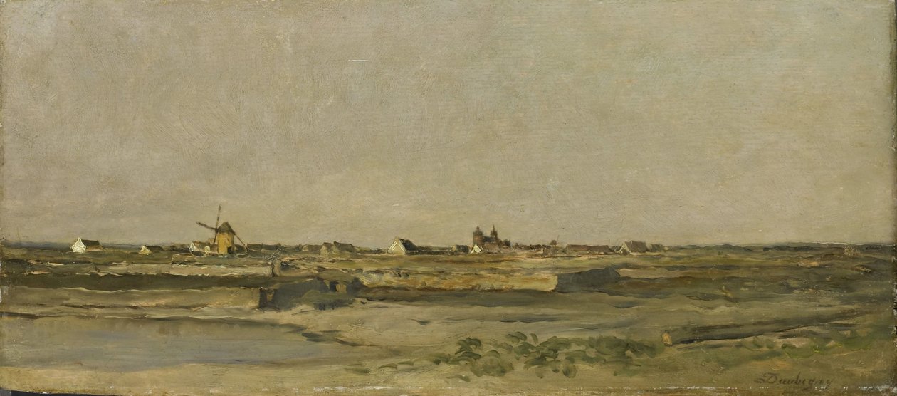 Landskab af Charles Francois Daubigny