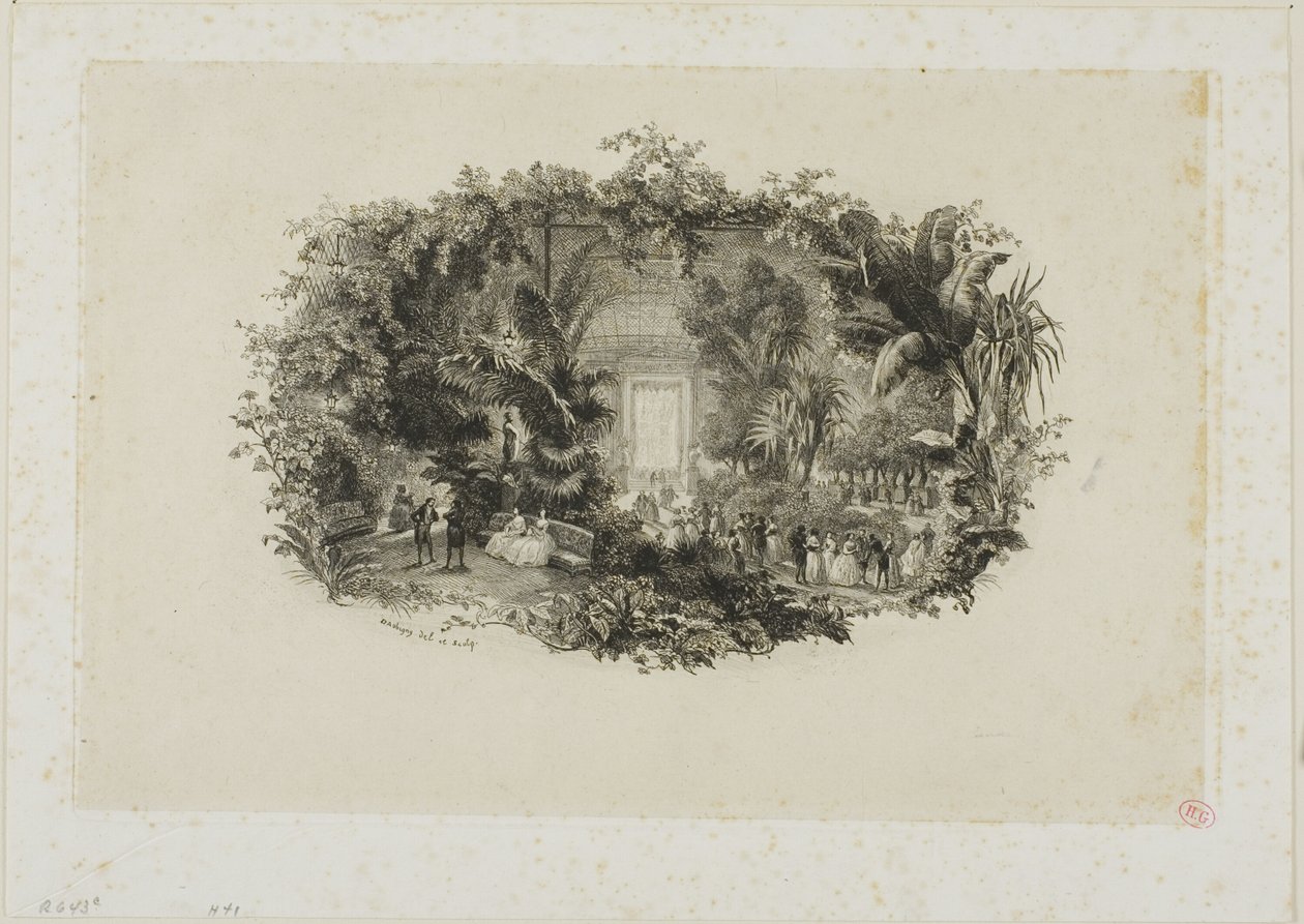 Vinterhaven af Charles Francois Daubigny