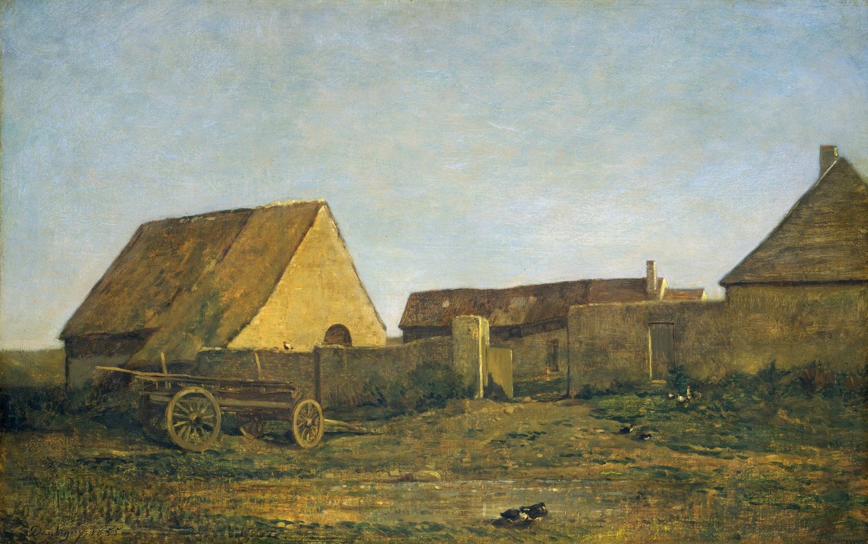 Gården af Charles Francois Daubigny