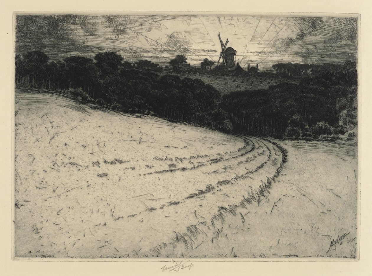 Morgen, Canonicut Island af Charles Frederick William Mielatz
