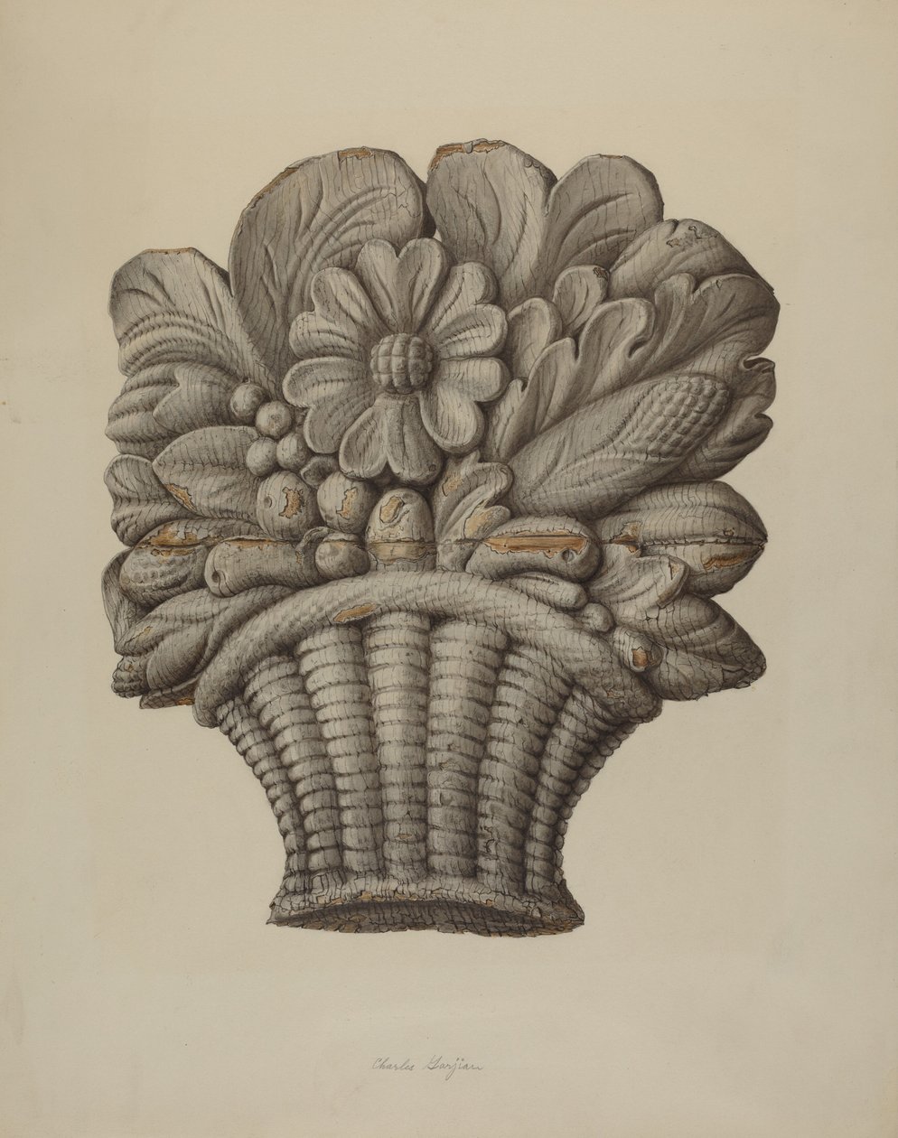 Udskåret Ornament af Charles Garjian