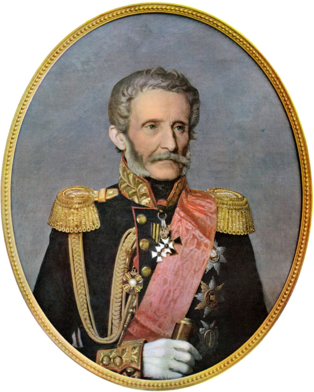 Gleyre Antoine Henri Jomini af Charles Gleyre