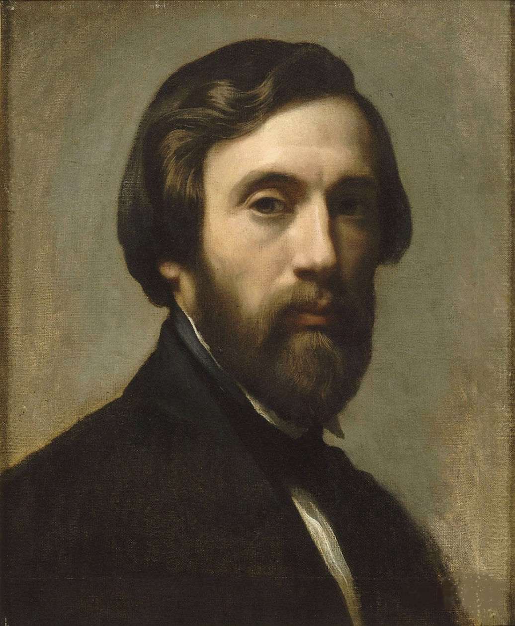 Selvportræt, 1841 af Charles Gleyre
