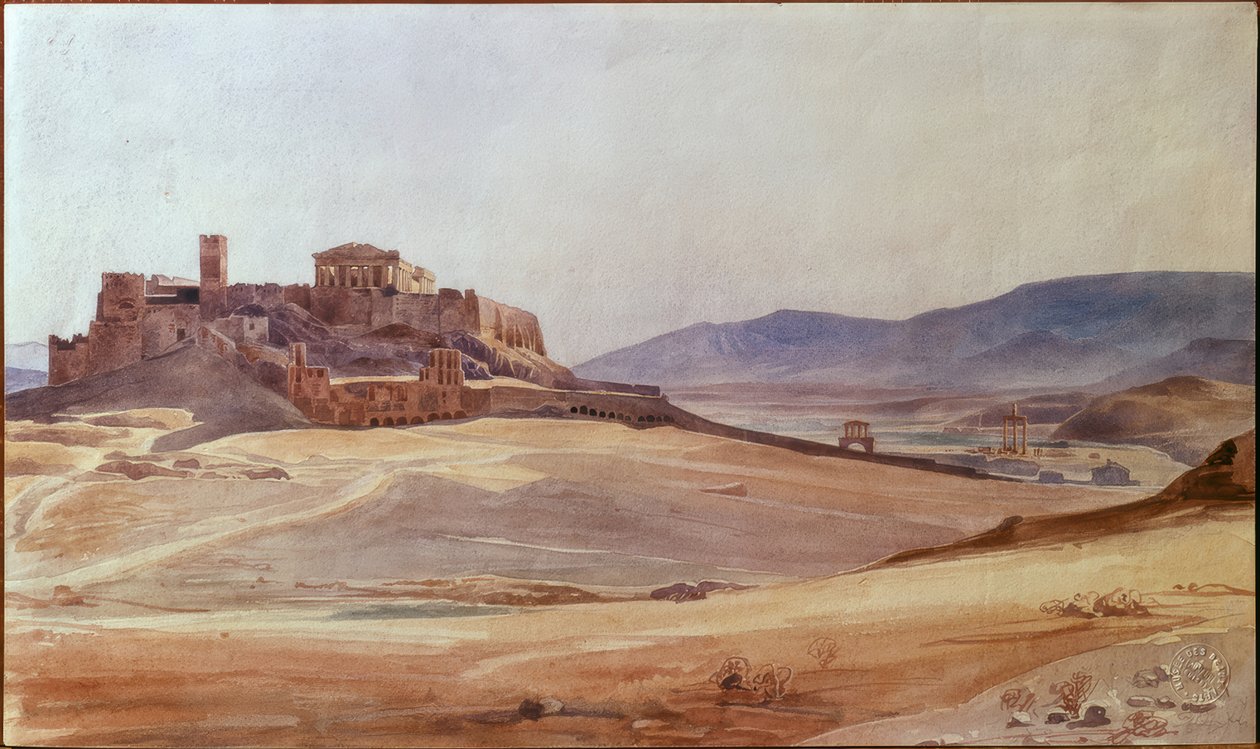 Akropolis af Charles Gleyre
