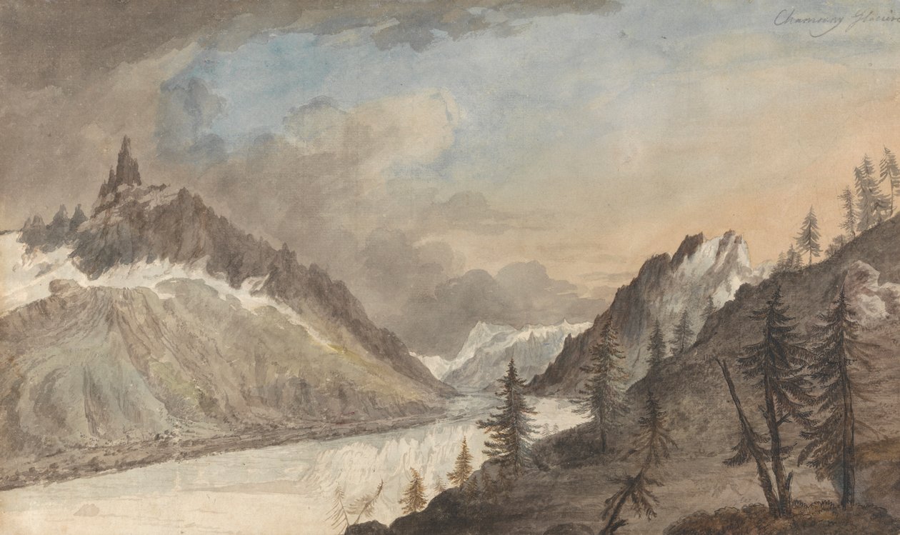 Chamonix, Mer de Glace af Charles Gore